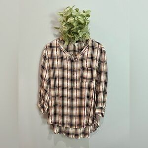 Cato Multicolor Plaid Shirt
